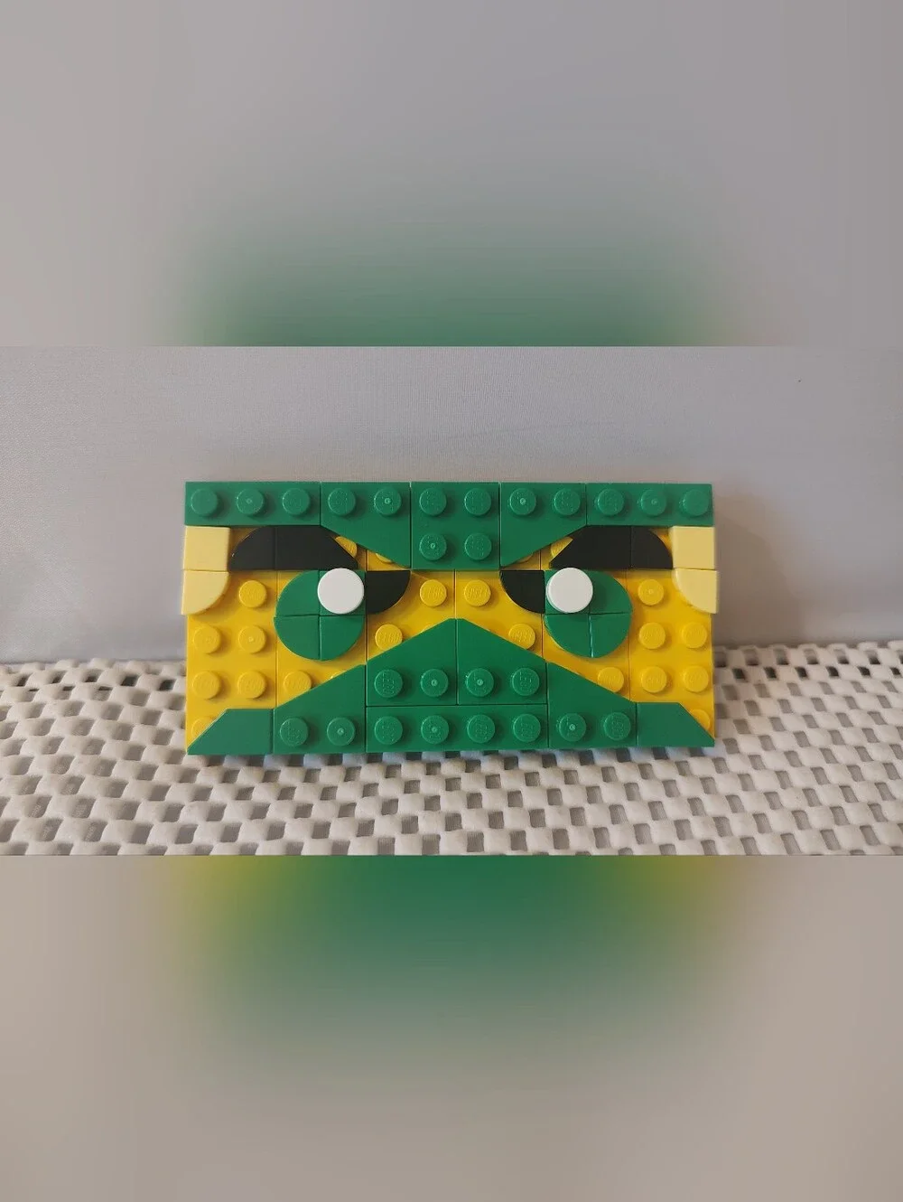 Lego Ninjago Eye Mask Build Toy Set Green